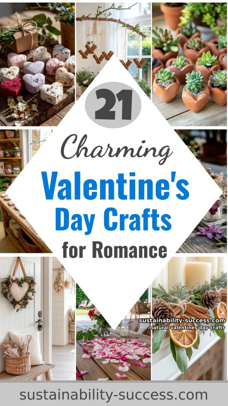 21 Natural Valentine's Day Crafts for a Romantic Touch 109 natural valentines day crafts - Collage 66