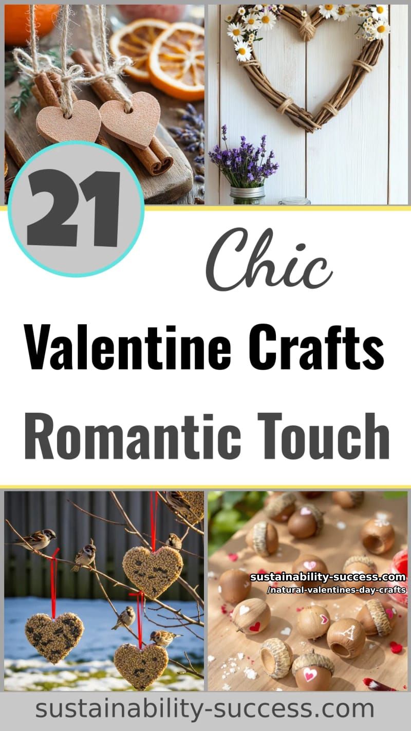 21 Natural Valentine's Day Crafts for a Romantic Touch 111 natural valentines day crafts - Collage 68