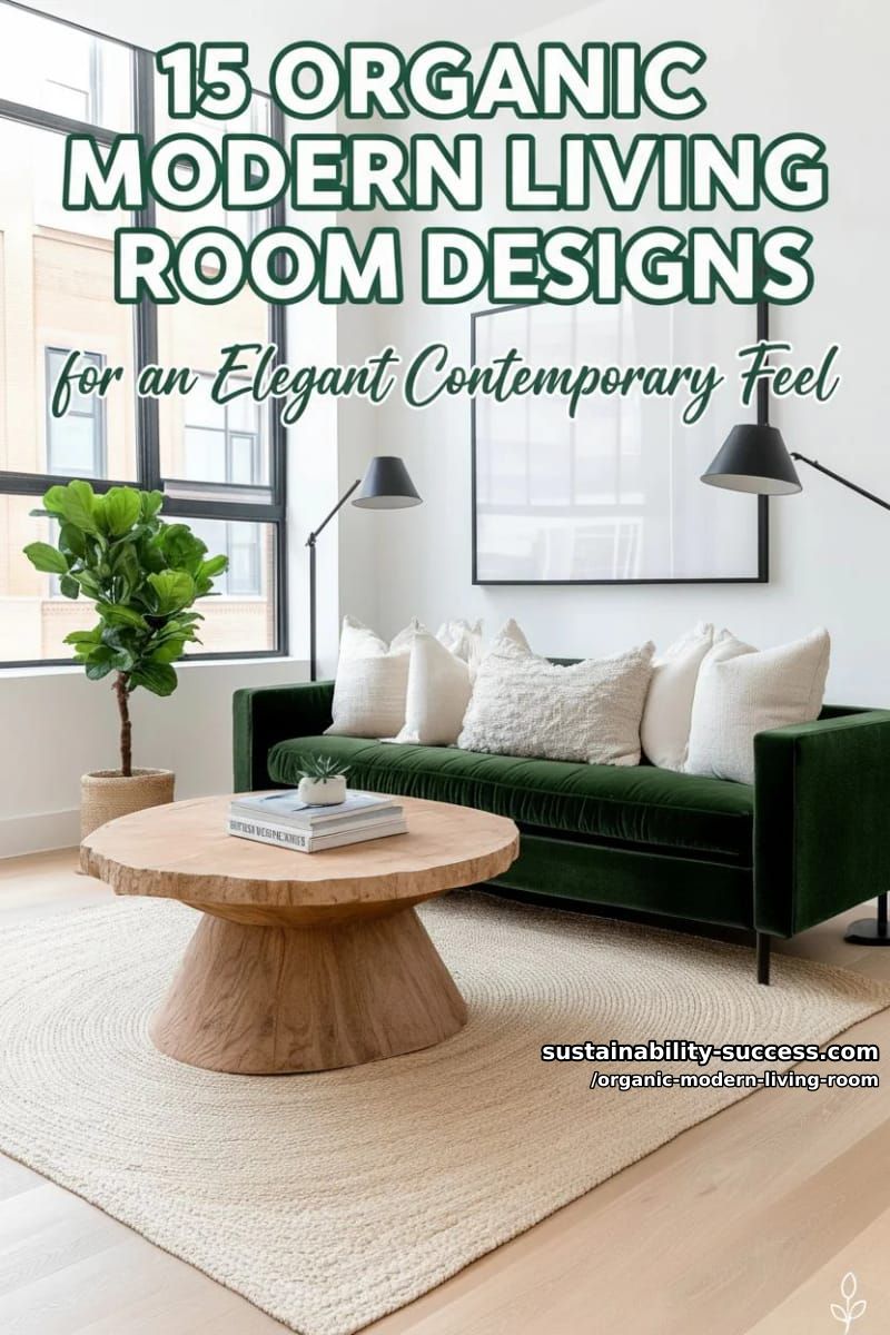 15 Organic Modern Living Room Designs for an Elegant Contemporary Feel 53 organic modern living room - Collage 52