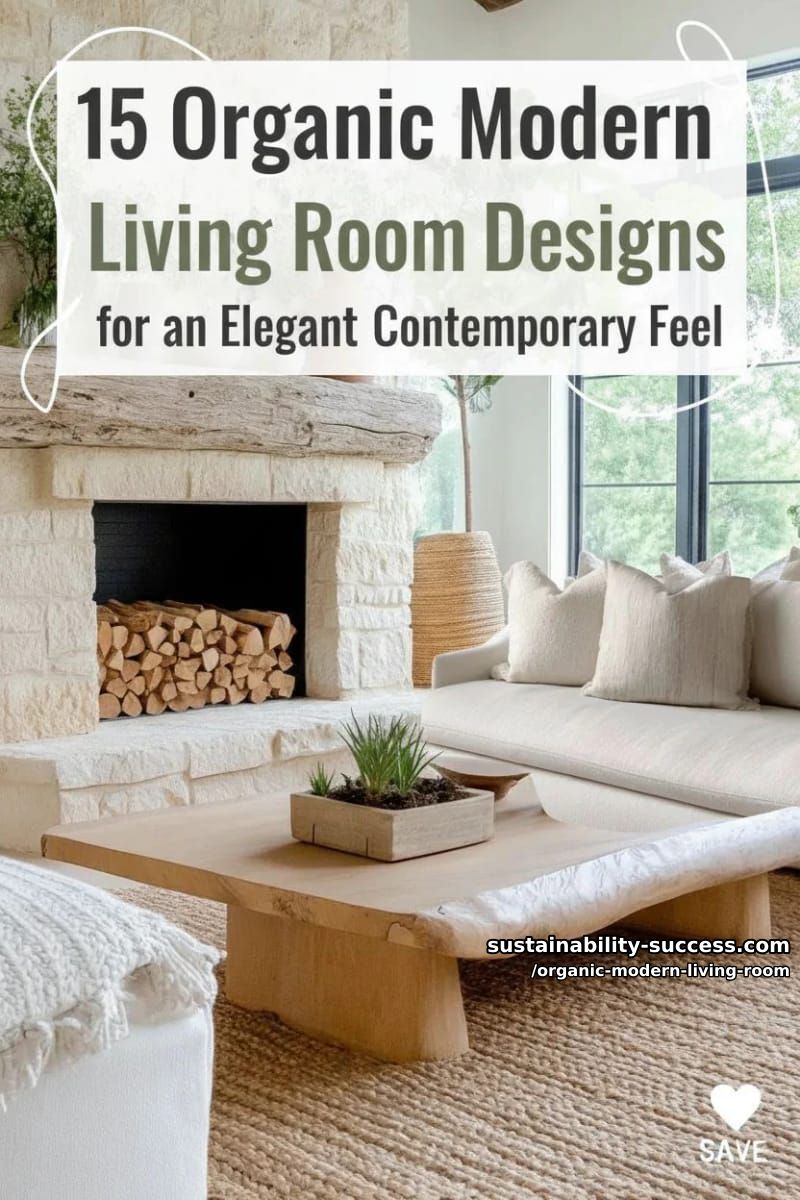 15 Organic Modern Living Room Designs for an Elegant Contemporary Feel 54 organic modern living room - Collage 53