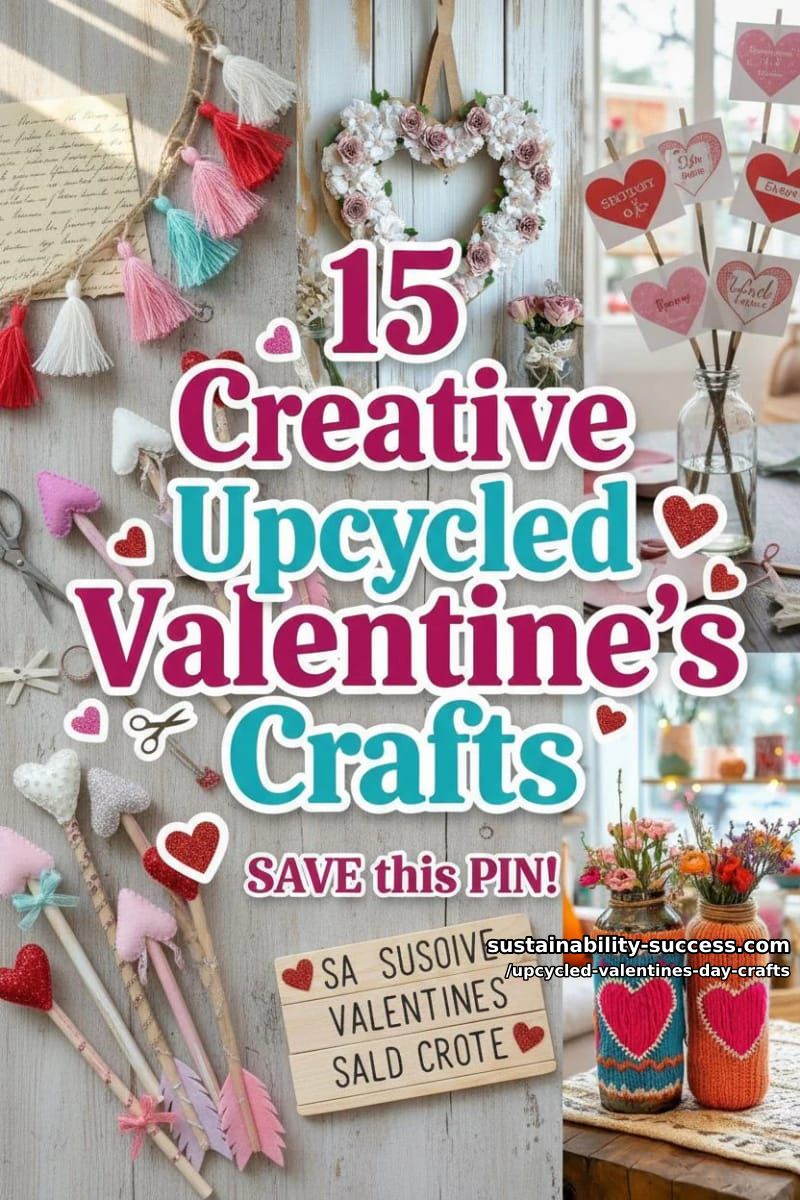 15 Creative Upcycled Valentine’s Day Crafts 77 upcycled valentines day crafts - Collage 42