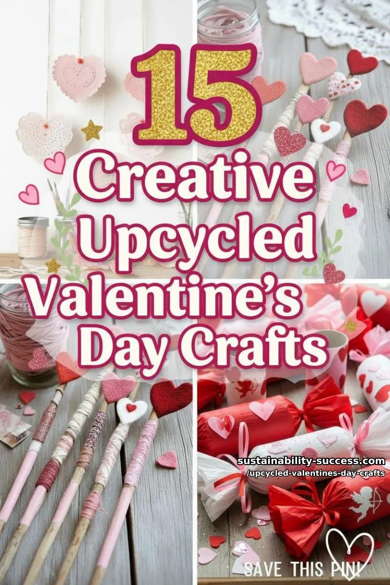 15 Creative Upcycled Valentine’s Day Crafts 78 upcycled valentines day crafts - Collage 43