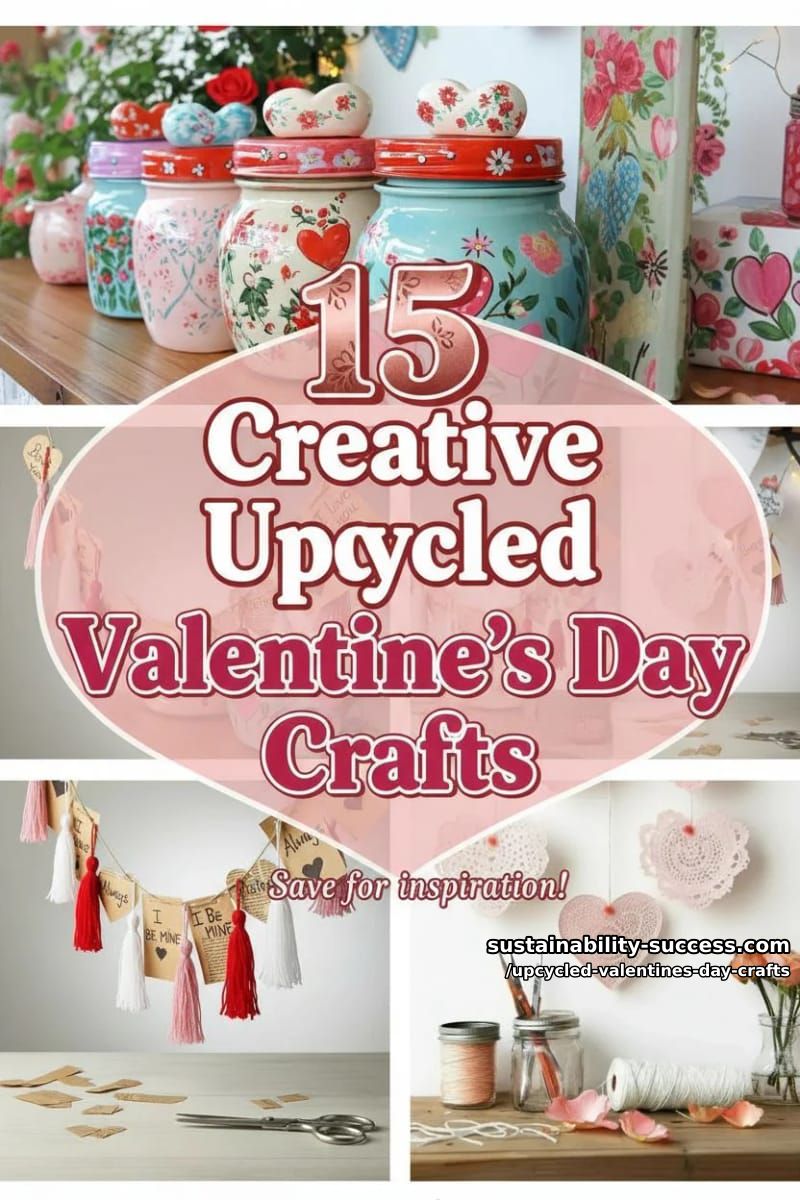 15 Creative Upcycled Valentine’s Day Crafts 81 upcycled valentines day crafts - Collage 46