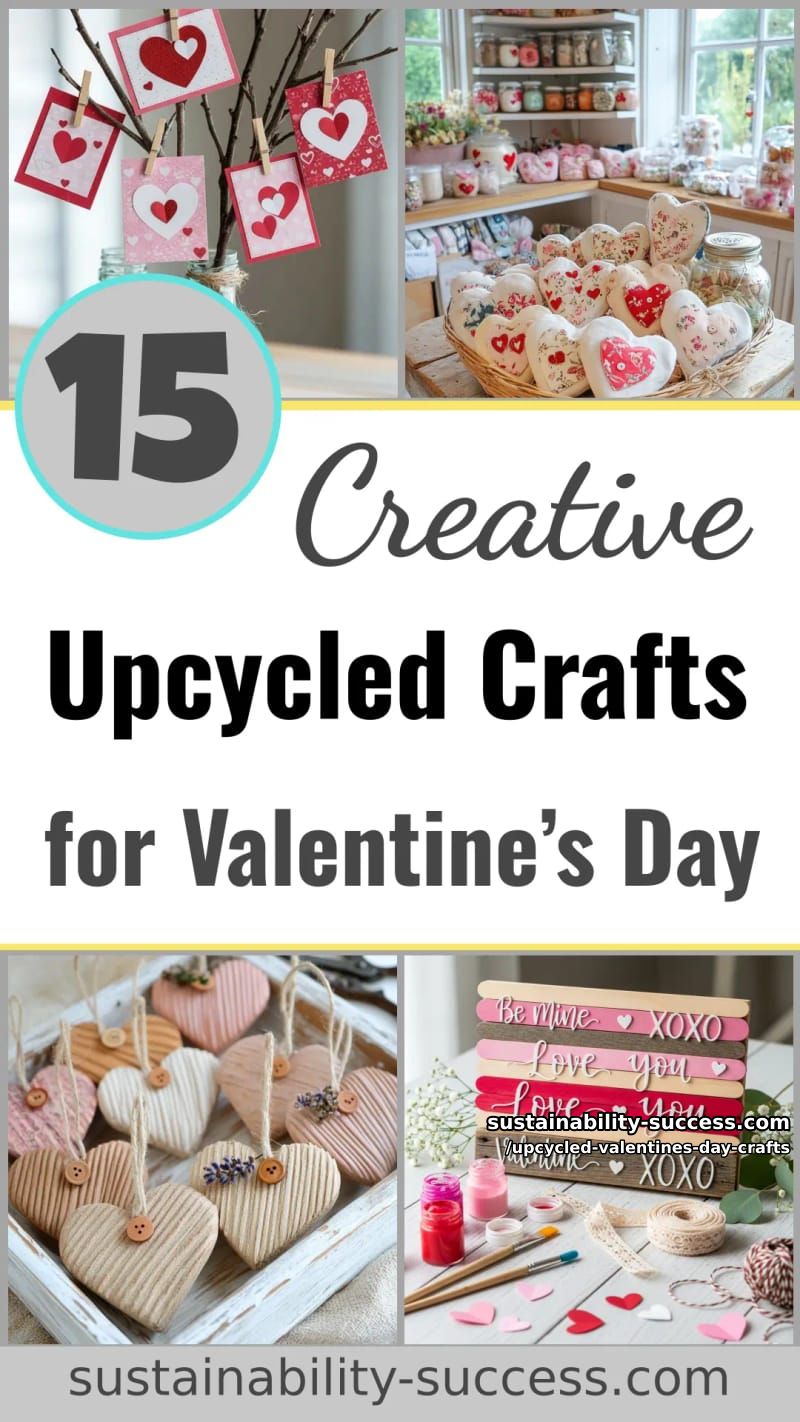 15 Creative Upcycled Valentine’s Day Crafts 82 upcycled valentines day crafts - Collage 47