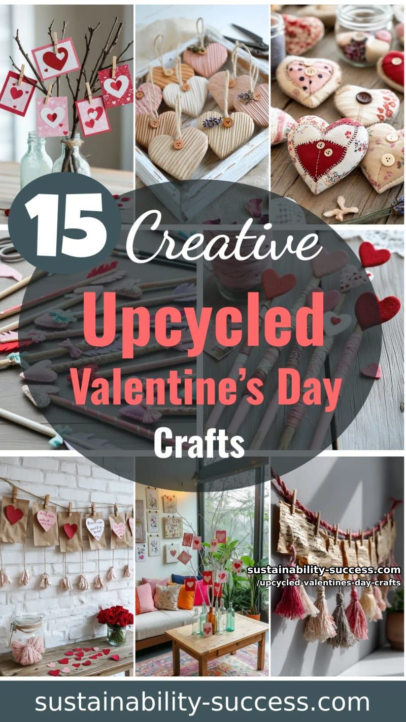 15 Creative Upcycled Valentine’s Day Crafts 83 upcycled valentines day crafts - Collage 48