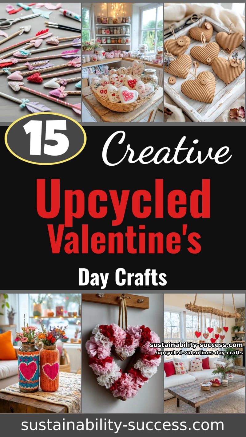15 Creative Upcycled Valentine’s Day Crafts 87 upcycled valentines day crafts - Collage 52