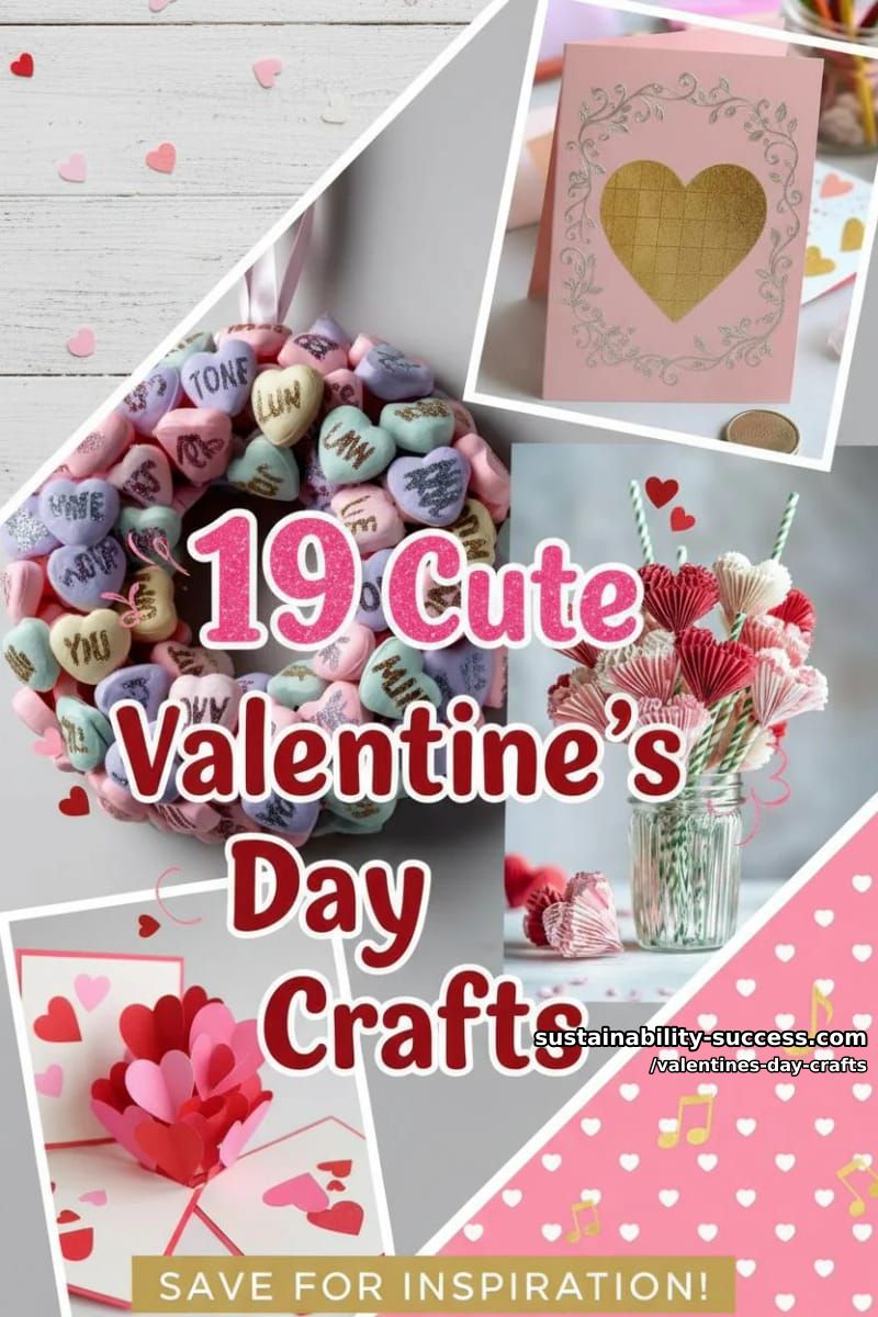 19 Heartwarming Valentine’s Day Crafts 83 valentines day crafts - Collage 44