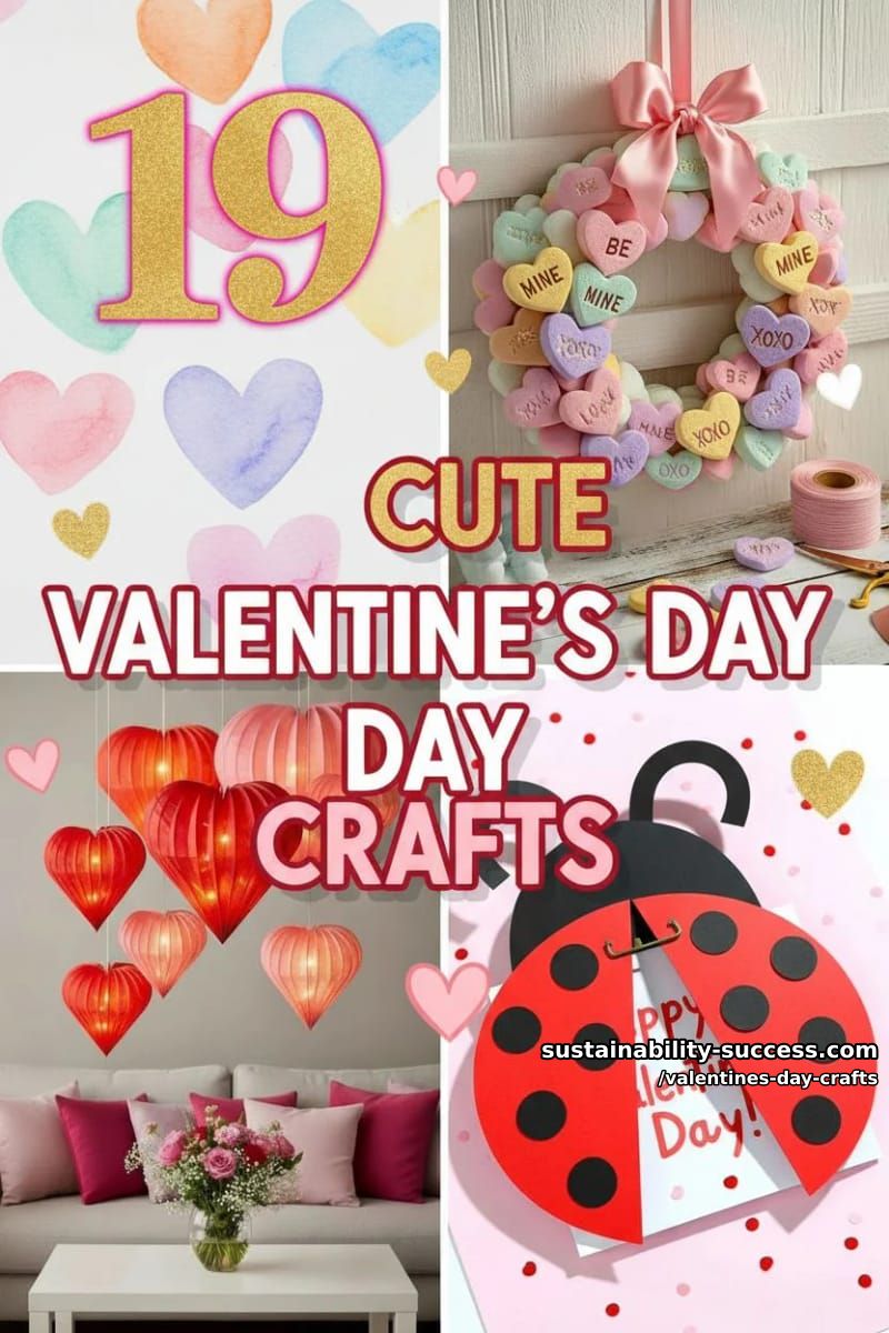 19 Heartwarming Valentine’s Day Crafts 85 valentines day crafts - Collage 46