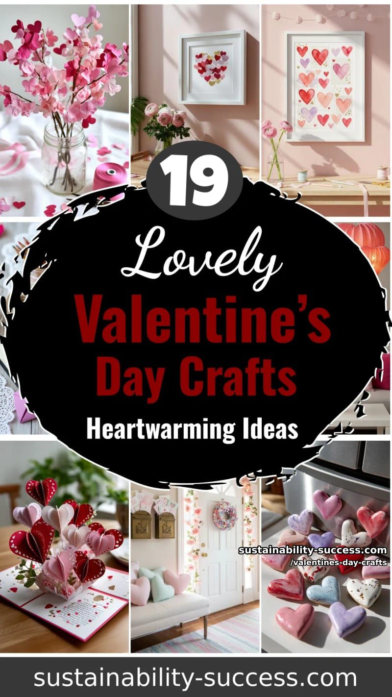 19 Heartwarming Valentine’s Day Crafts 88 valentines day crafts - Collage 49
