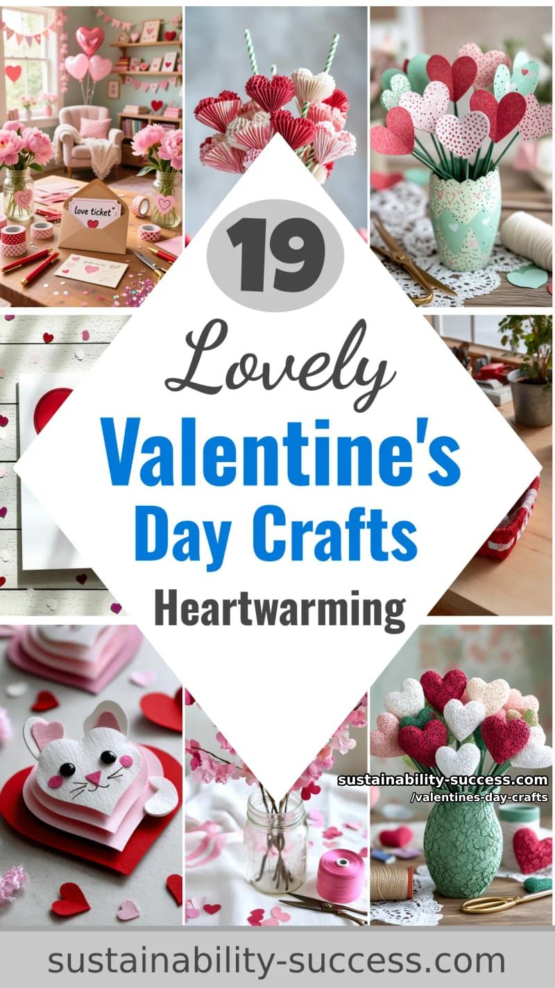 19 Heartwarming Valentine’s Day Crafts 96 valentines day crafts - Collage 57