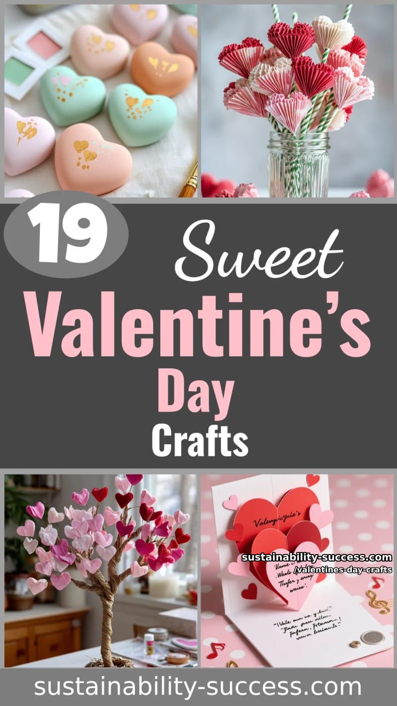 19 Heartwarming Valentine’s Day Crafts 99 valentines day crafts - Collage 60