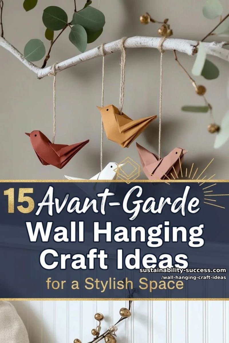 15 Avant-Garde Wall Hanging Craft Ideas for a Stylish Space 50 wall hanging craft ideas - Collage 49