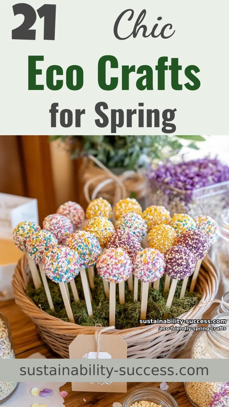 21 Stylish Spring Crafts with an Eco Friendly Twist 58 craft your own eco-friendly spring decor! 57