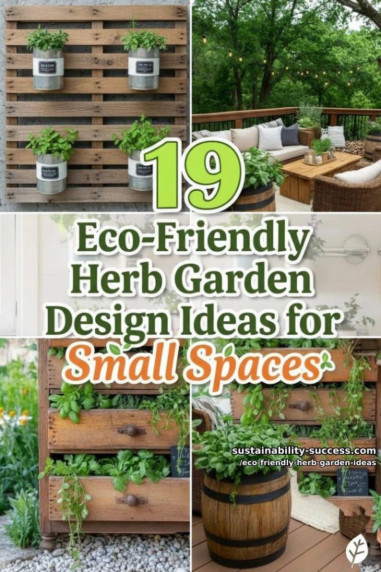 19 Chic Eco-Friendly Herb Garden Design Ideas Perfect for Small Spaces