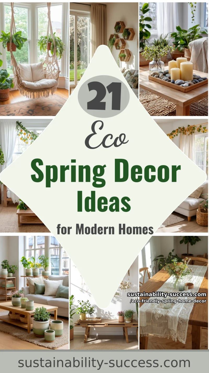 21 Eco Friendly Spring Decor Ideas for Modern Homes 66 eco friendly spring home decor - Collage 65