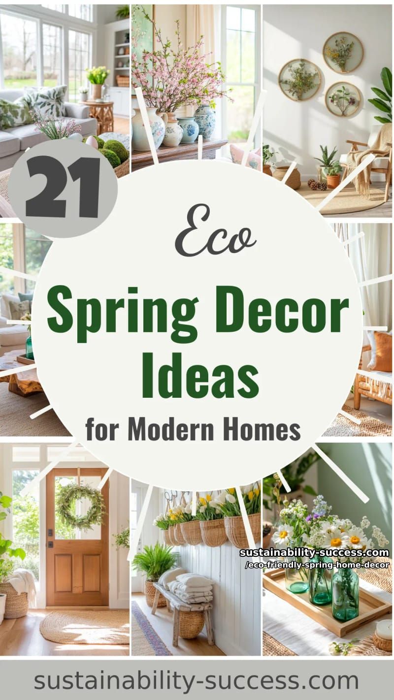 21 Eco Friendly Spring Decor Ideas for Modern Homes 70 eco friendly spring home decor - Collage 69