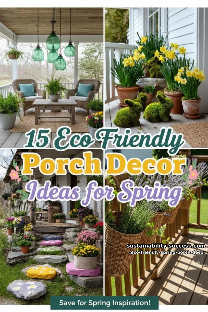 15 Trendy Eco Friendly Spring Porch Decor Ideas for 2026 37 eco friendly spring porch decor - Collage 36