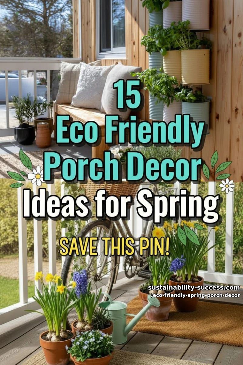 15 Trendy Eco Friendly Spring Porch Decor Ideas for 2026 38 eco friendly spring porch decor - Collage 37