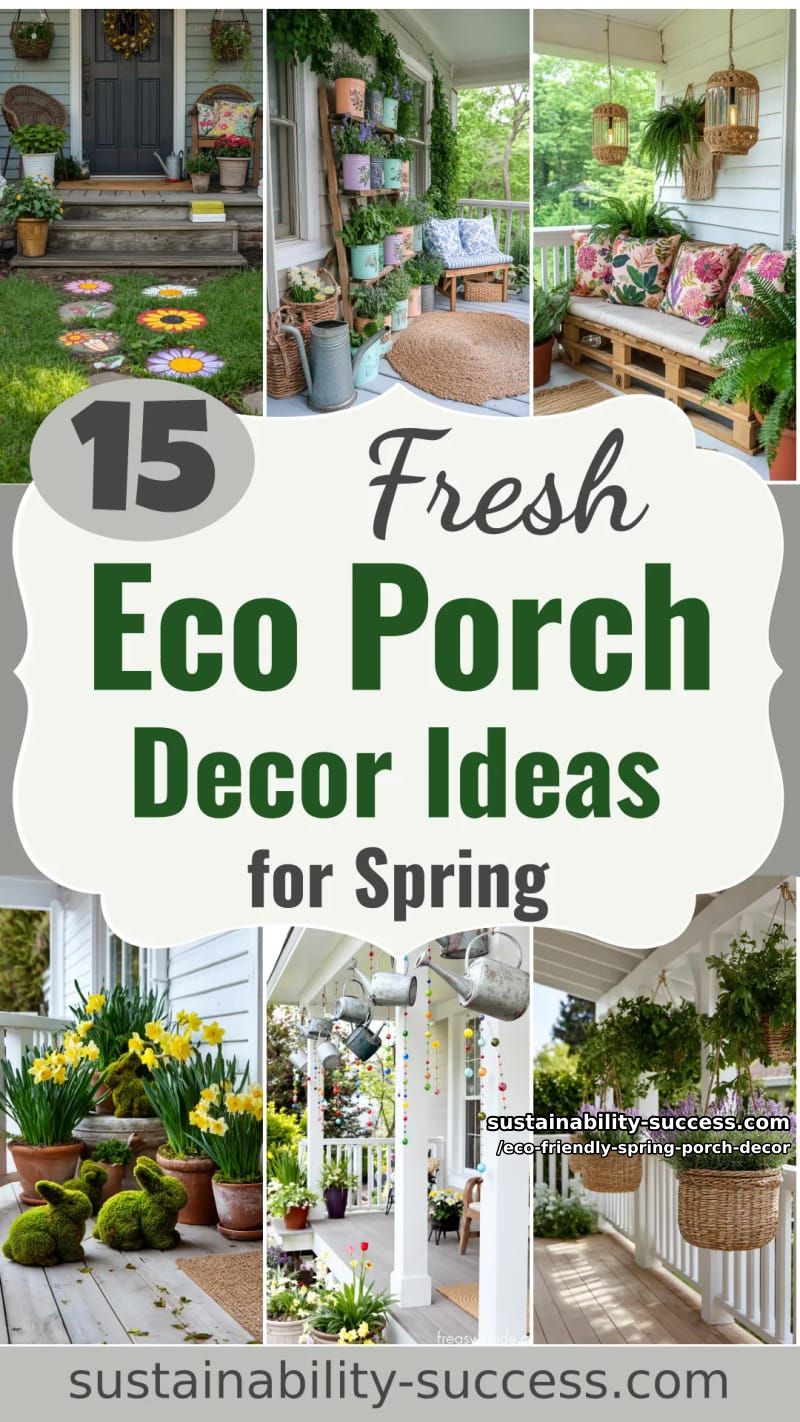 15 Trendy Eco Friendly Spring Porch Decor Ideas for 2026 41 eco friendly spring porch decor - Collage 40