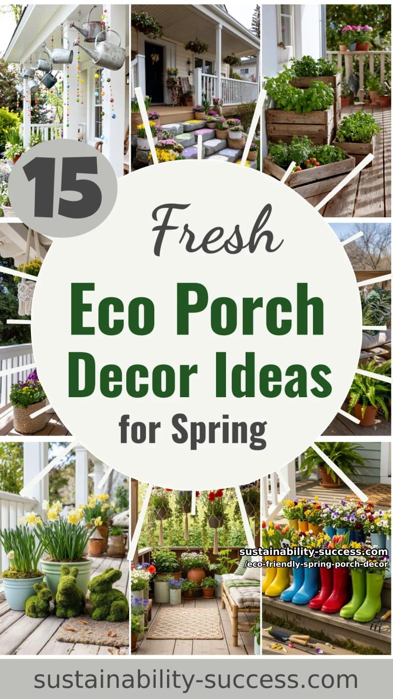 15 Trendy Eco Friendly Spring Porch Decor Ideas for 2026 45 eco friendly spring porch decor - Collage 44