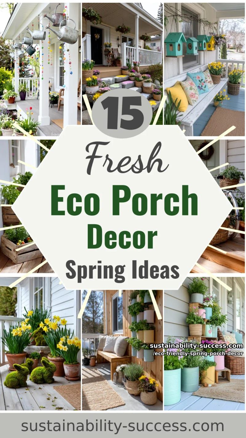 15 Trendy Eco Friendly Spring Porch Decor Ideas for 2026 48 eco friendly spring porch decor - Collage 47