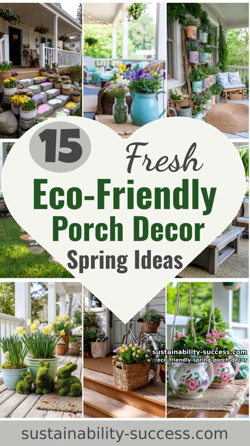 15 Trendy Eco Friendly Spring Porch Decor Ideas for 2026 49 eco friendly spring porch decor - Collage 48