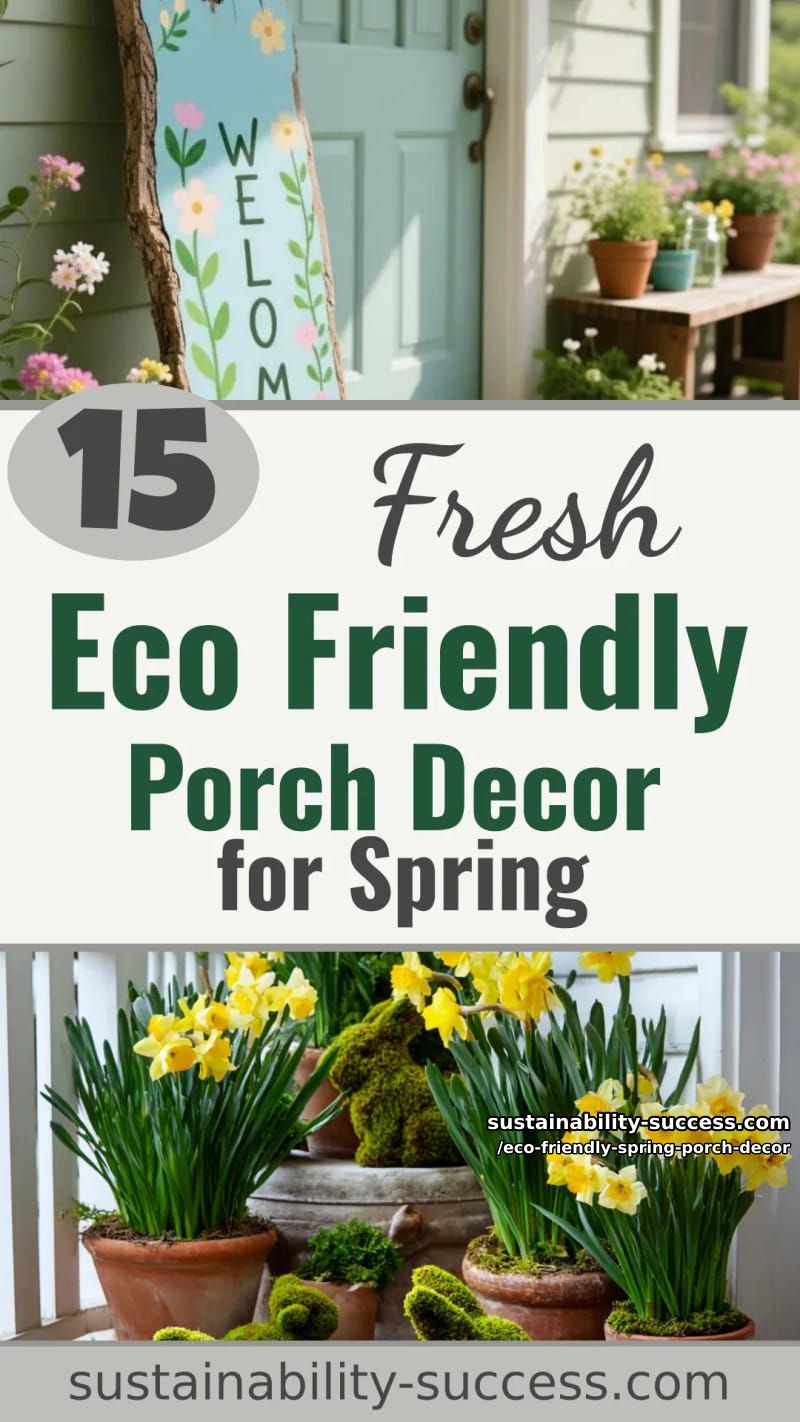 15 Trendy Eco Friendly Spring Porch Decor Ideas for 2026 50 eco friendly spring porch decor - Collage 49