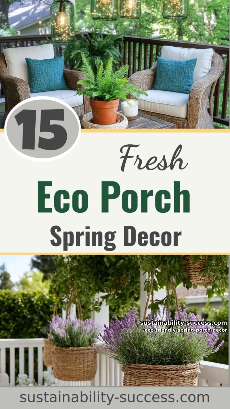 15 Trendy Eco Friendly Spring Porch Decor Ideas for 2026 51 eco friendly spring porch decor - Collage 50