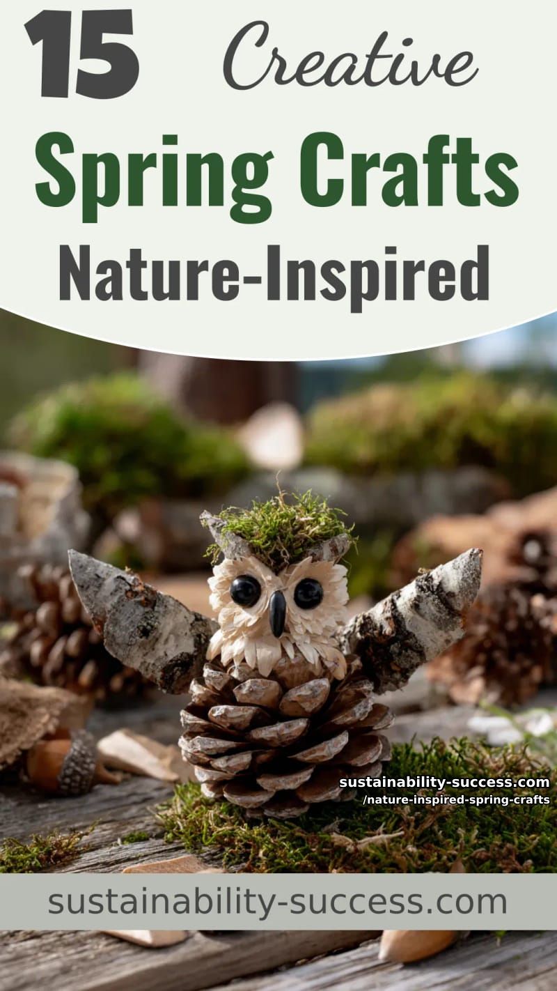 15 Unique Nature Inspired Spring Crafts 52 nature inspired spring crafts - Collage 51