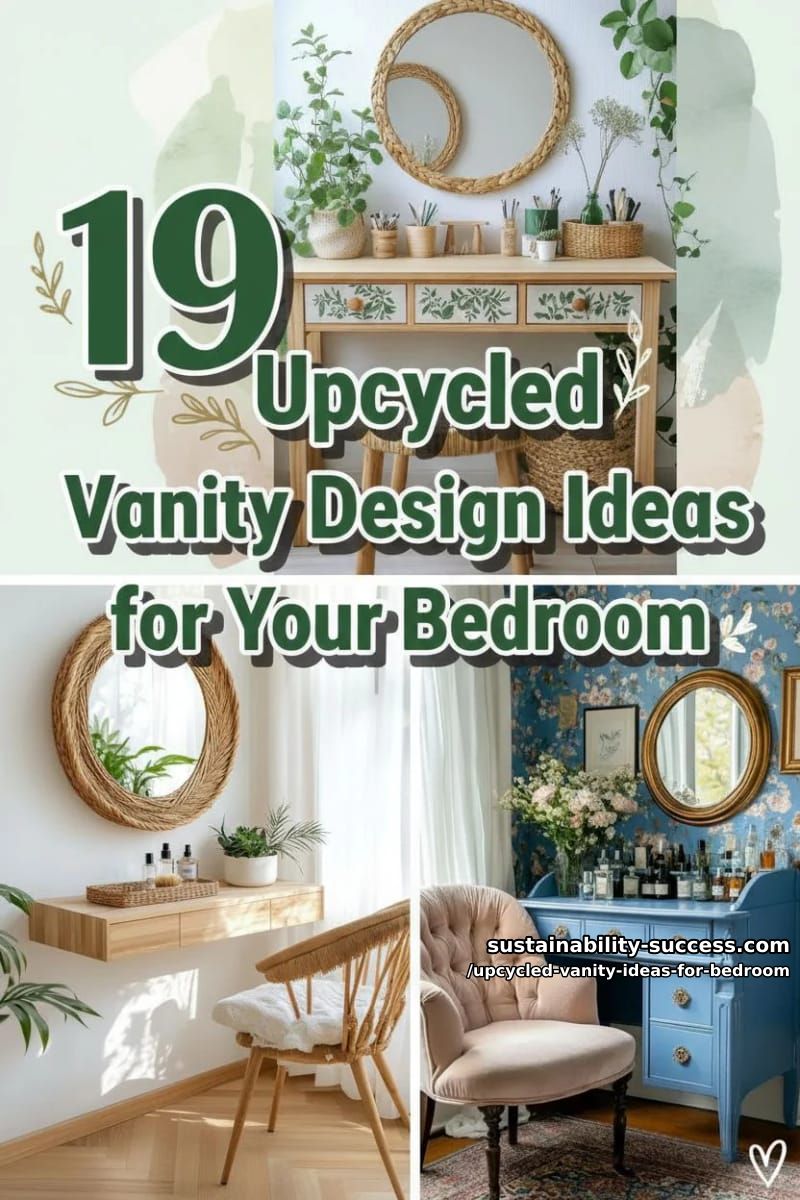 19 Upcycled Vanity Design Ideas to Jazz Up Your Bedroom 56 upcycled vanity ideas for bedroom - Collage 55