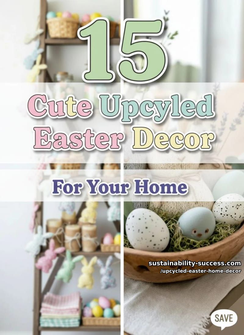 15 Upcycled Easter Home Decor To Give Your Space a Fresh, Eco-Friendly Look 40 create upcycled easter home decor you'll love 39