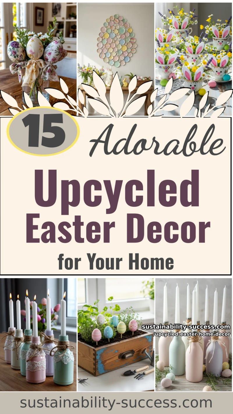 15 Upcycled Easter Home Decor To Give Your Space a Fresh, Eco-Friendly Look 51 create upcycled easter home decor you'll love 50