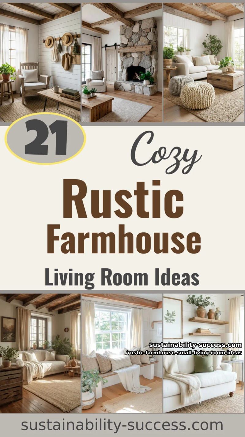21 Rustic Farmhouse Small Living Room Ideas for A Cozy Space Design 57 have a rustic farmhouse small living room design makeover 56