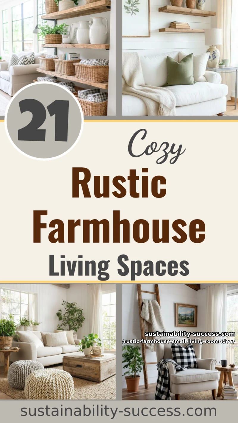 21 Rustic Farmhouse Small Living Room Ideas for A Cozy Space Design 59 have a rustic farmhouse small living room design makeover 58