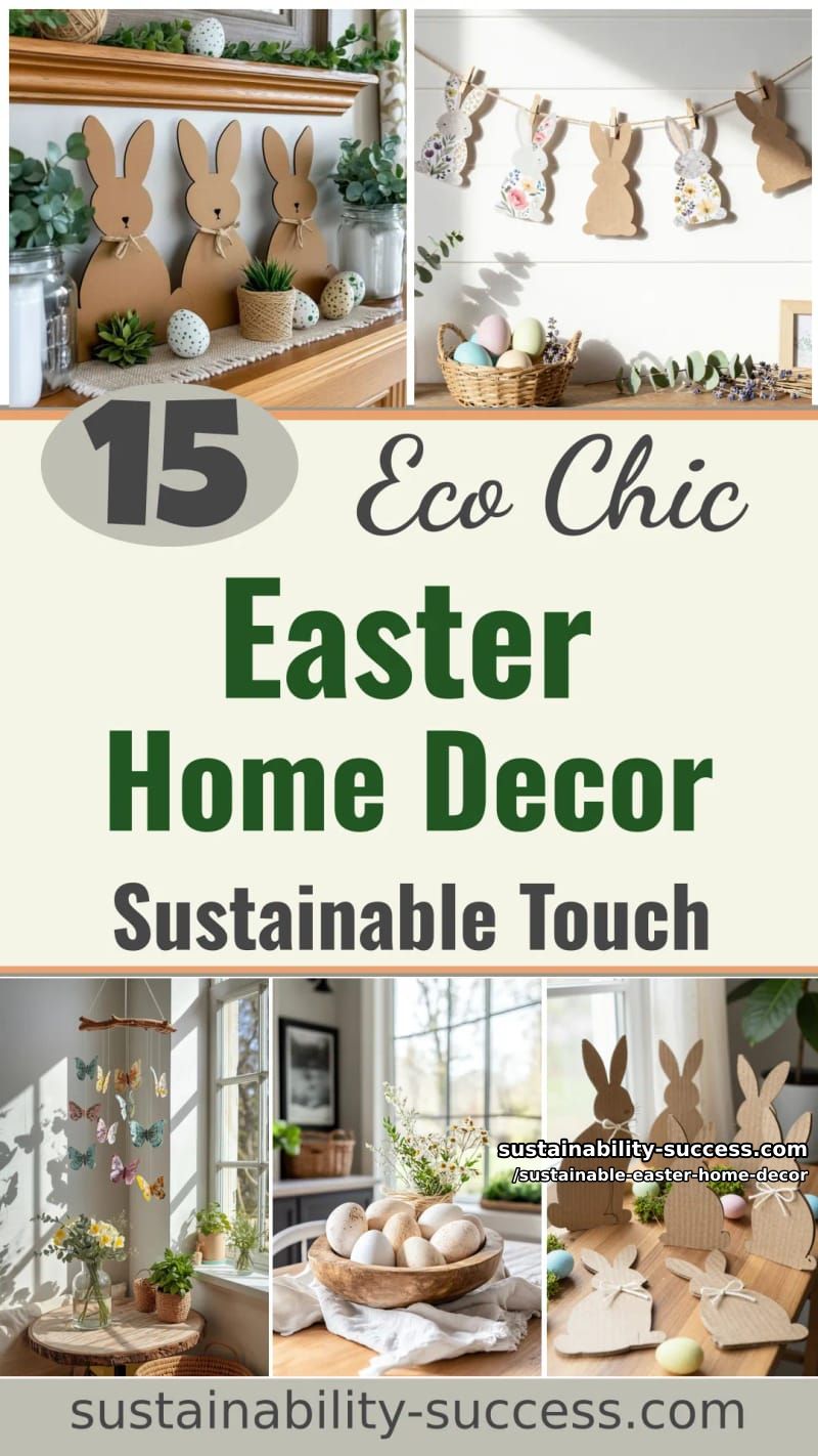 15 Sustainable Easter Home Decor To Celebrate in Style With Less Waste 52 sustainable easter home decor - Collage 51