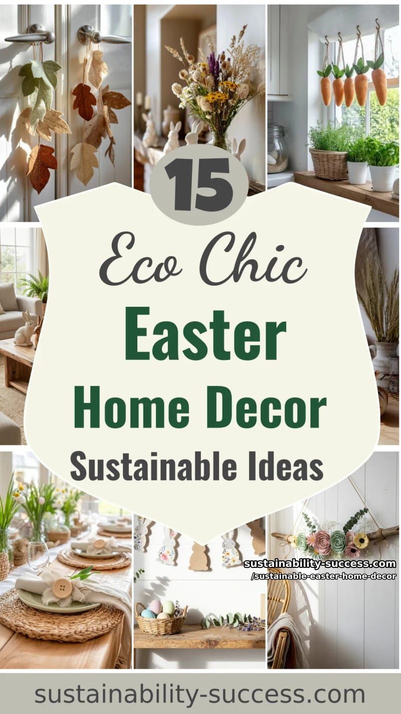 15 Sustainable Easter Home Decor To Celebrate in Style With Less Waste 54 sustainable easter home decor - Collage 53