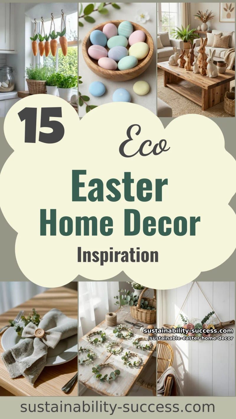 15 Sustainable Easter Home Decor To Celebrate in Style With Less Waste 55 sustainable easter home decor - Collage 54