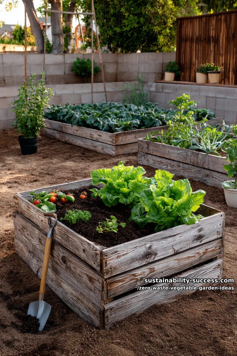 compost kitchen scraps in a diy bin made from wooden pallets 1