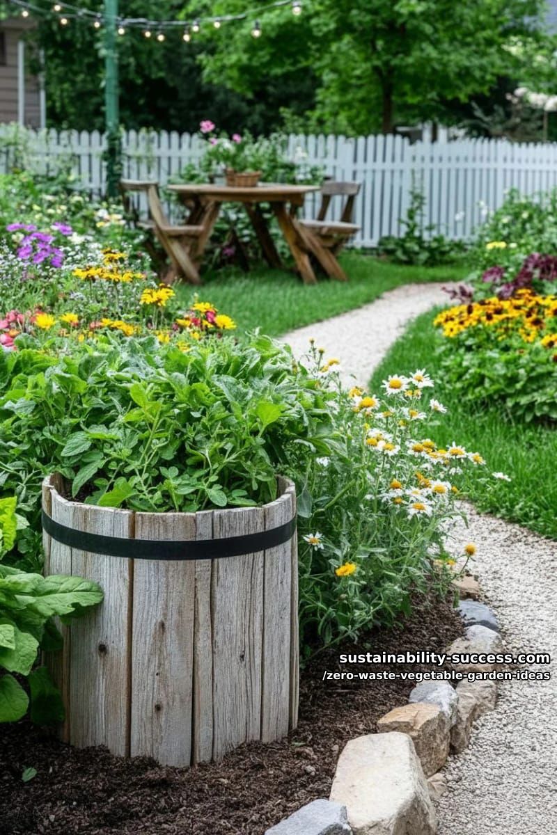 compost kitchen scraps in a diy bin made from wooden pallets 1
