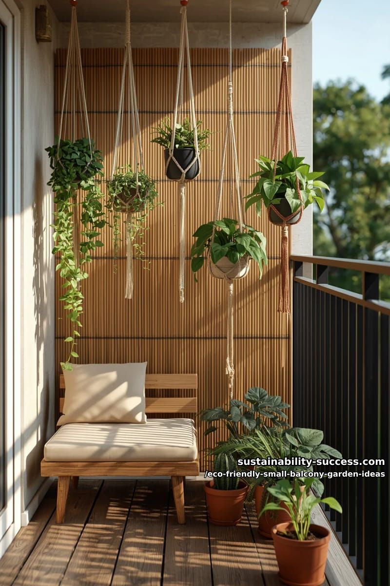 hanging macrame plant holders featuring air-purifying indoor plants 1