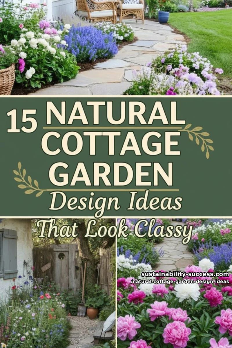 15 Natural Cottage Garden Design Ideas That Look Classy 46 Natural Cottage Garden Design Ideas - Collage 45