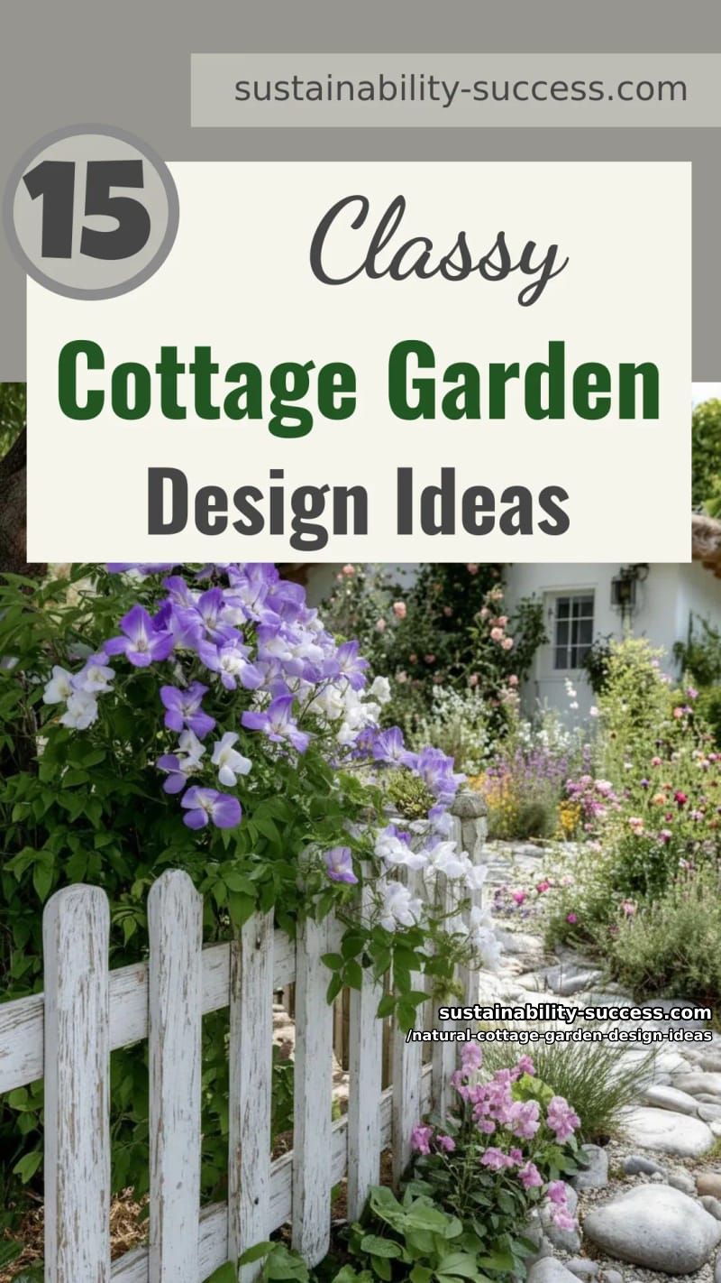 15 Natural Cottage Garden Design Ideas That Look Classy 51 Natural Cottage Garden Design Ideas - Collage 50