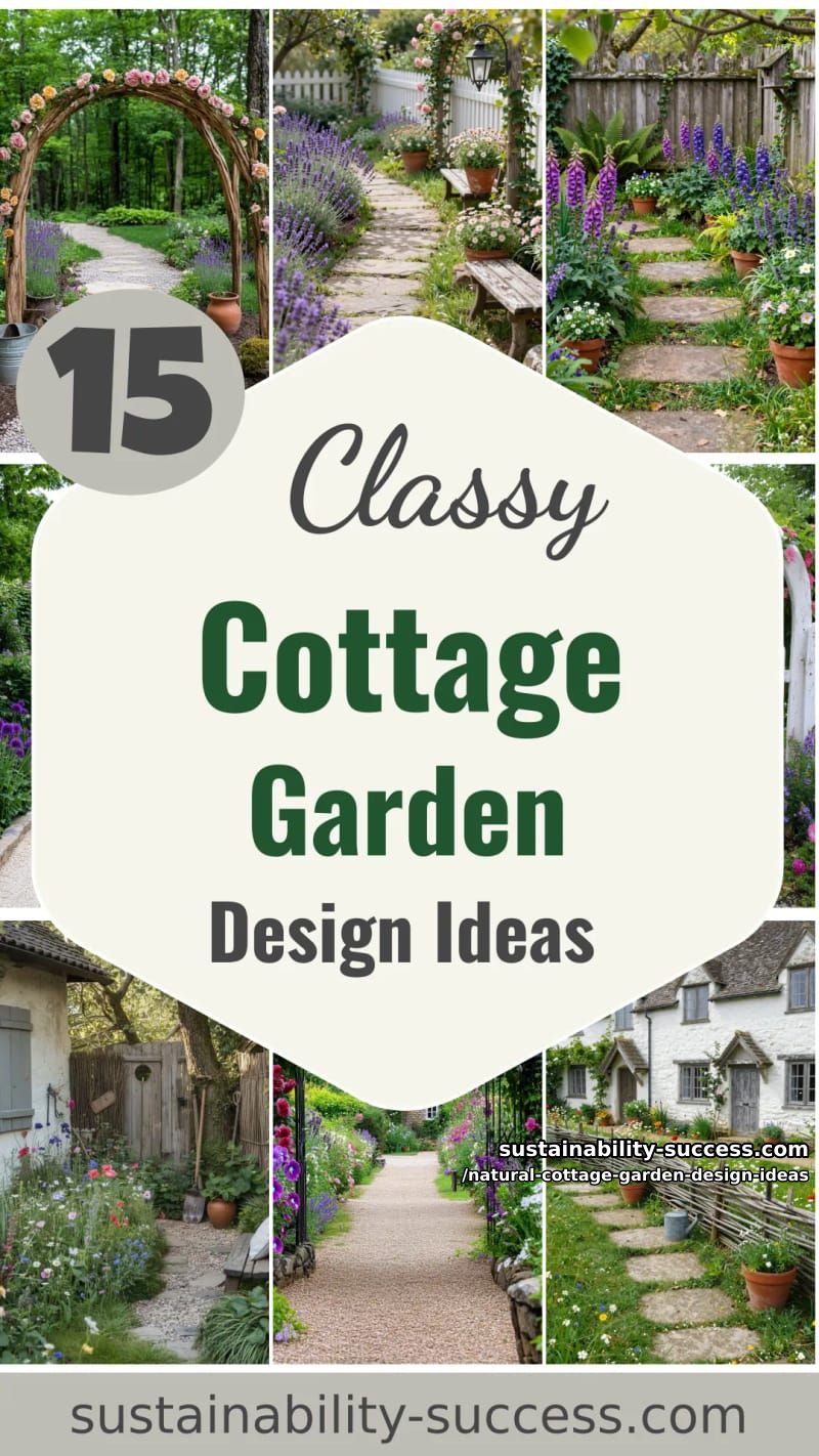 15 Natural Cottage Garden Design Ideas That Look Classy 52 Natural Cottage Garden Design Ideas - Collage 51