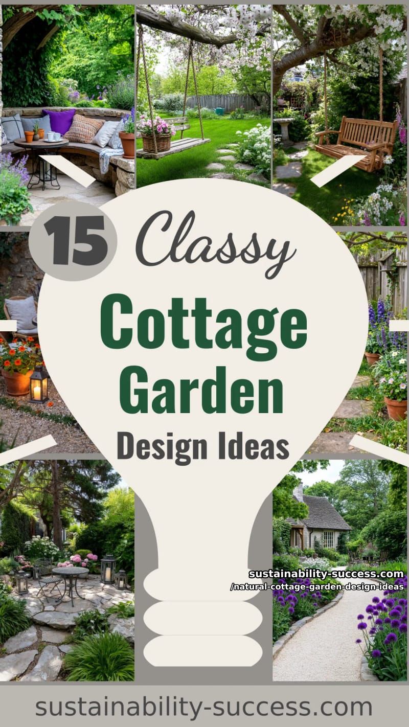 15 Natural Cottage Garden Design Ideas That Look Classy 55 Natural Cottage Garden Design Ideas - Collage 54