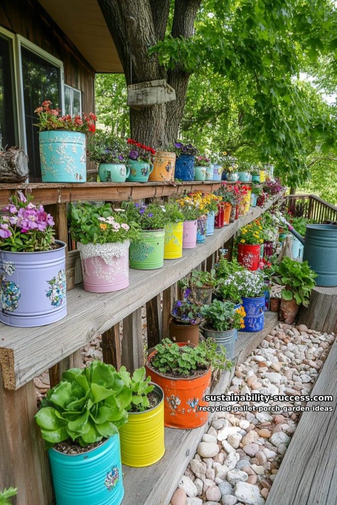 15 Recycled Pallet Porch Garden Ideas for a Cute and Sustainable ...