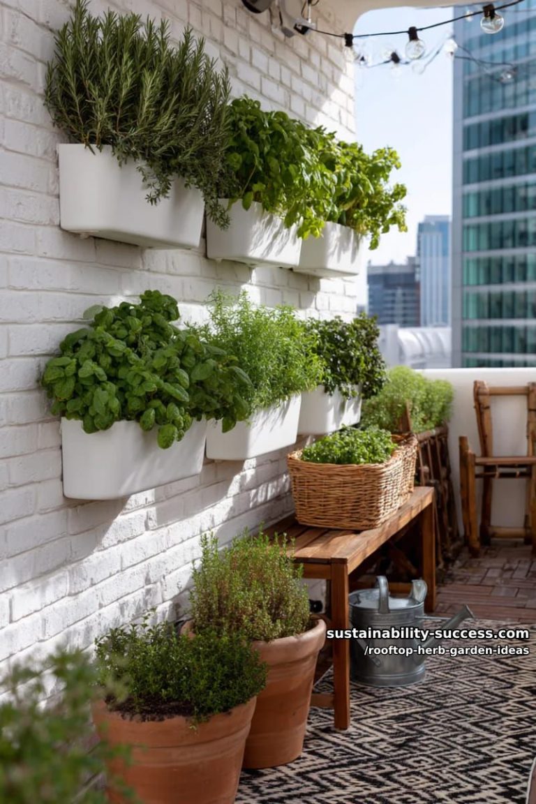 15 Rooftop Herb Garden Ideas to Style Your Space