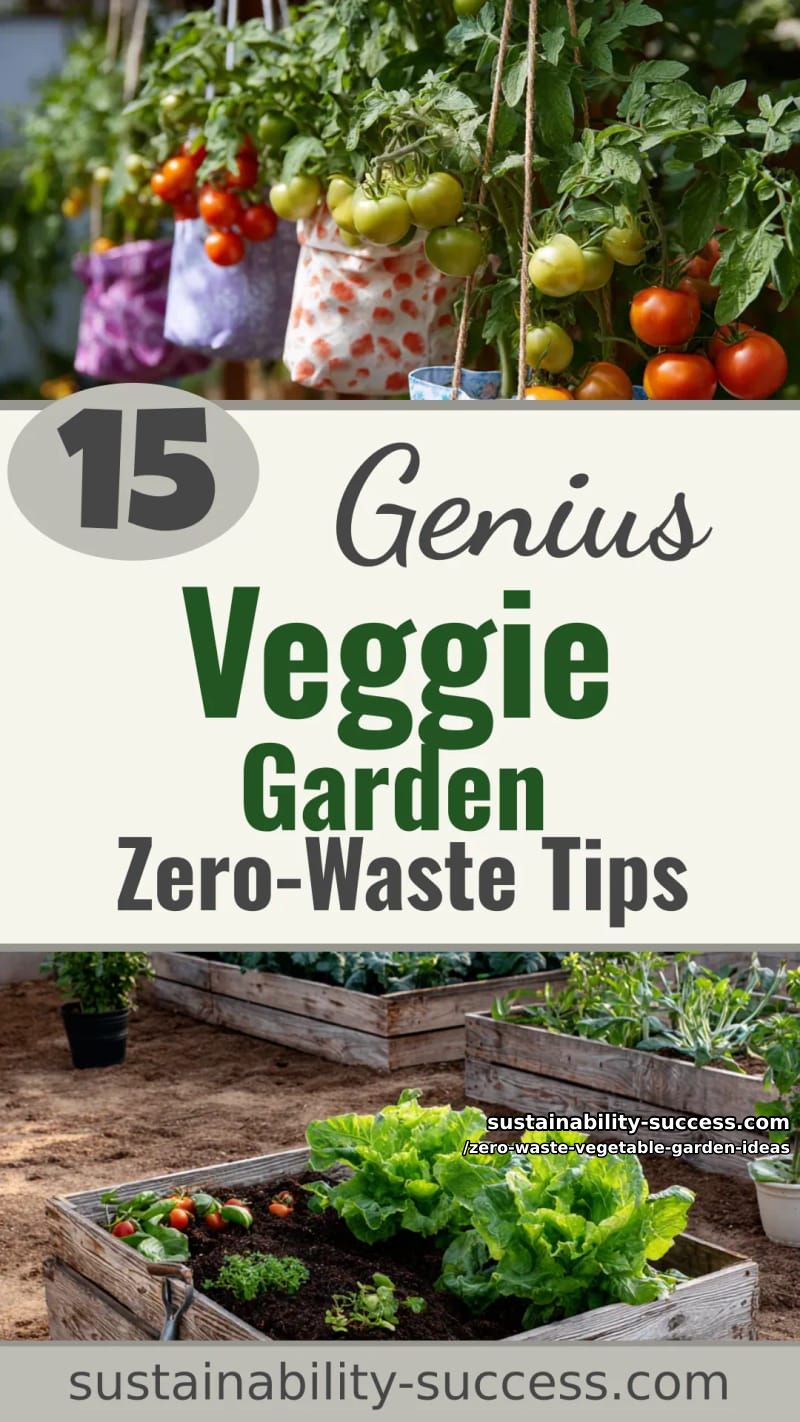 15 Zero-Waste Vegetable Garden Ideas for Practical Homeowners 47 Zero-Waste Vegetable Garden Ideas - Collage 46