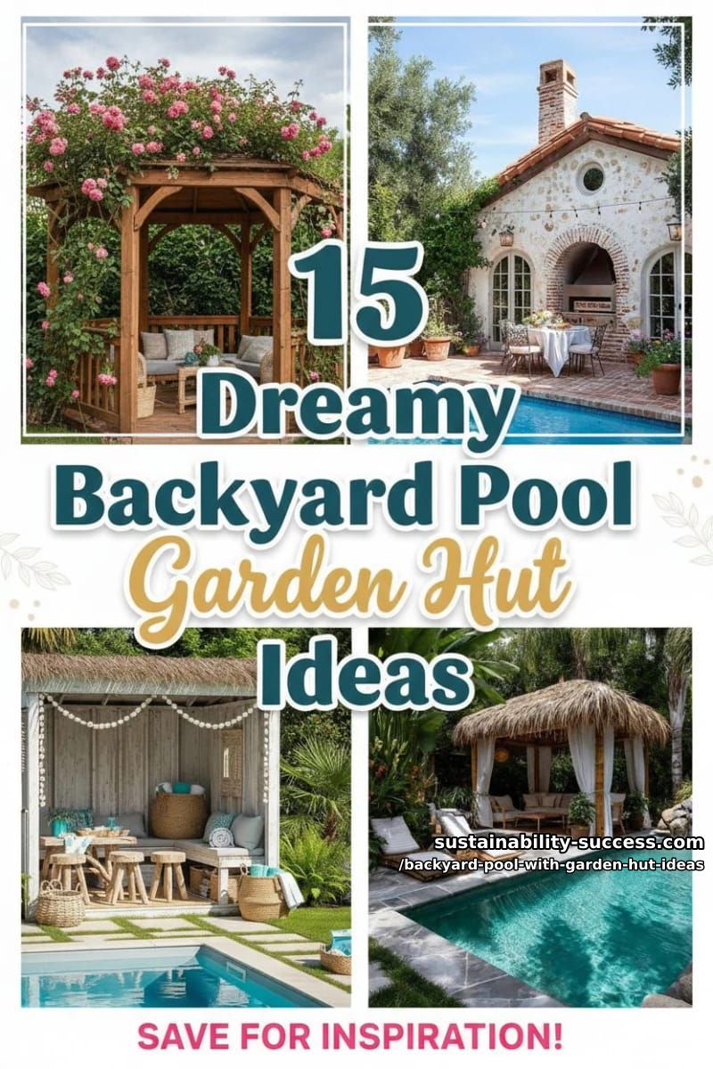 15 Dreamy Backyard Pool with Garden Hut Ideas to Inspire 2 article image 1