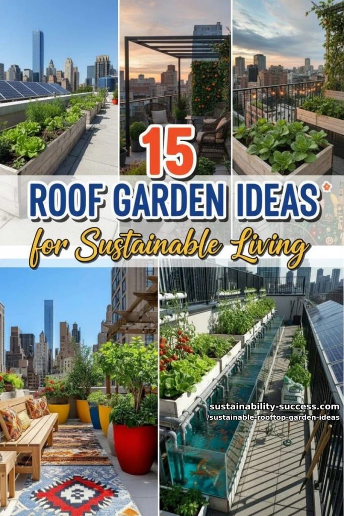 15 Rooftop Garden Ideas for Sustainable Living