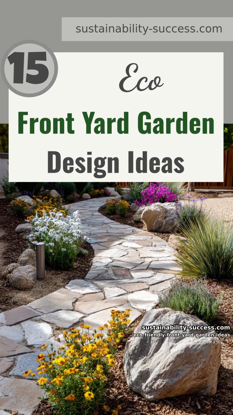 15 Eco-Friendly Front Yard Garden Design Ideas 60 Eco-Friendly Front Yard Garden Ideas - Collage 59